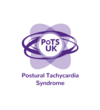 PoTS UK logo with purple overlapping shapes, interwoven rings, 'PoTS UK' text with a heart in the 'O', and 'Postural Tachycardia Syndrome' below.