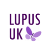 Lupus UK and a picture of a purple butterfly