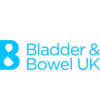 The letter B next to the text Bladder & Bowel UK logo in light blue