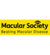 Macular Society with an eye above the I. Beating Macular Disease