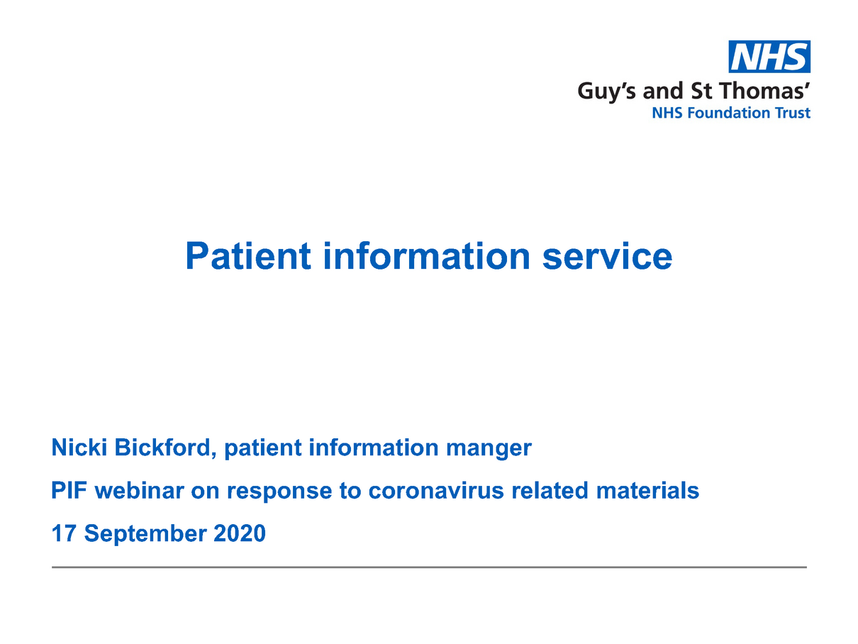 Nicki Bickford – Covid Choices – Response to coronavirus presentation cover