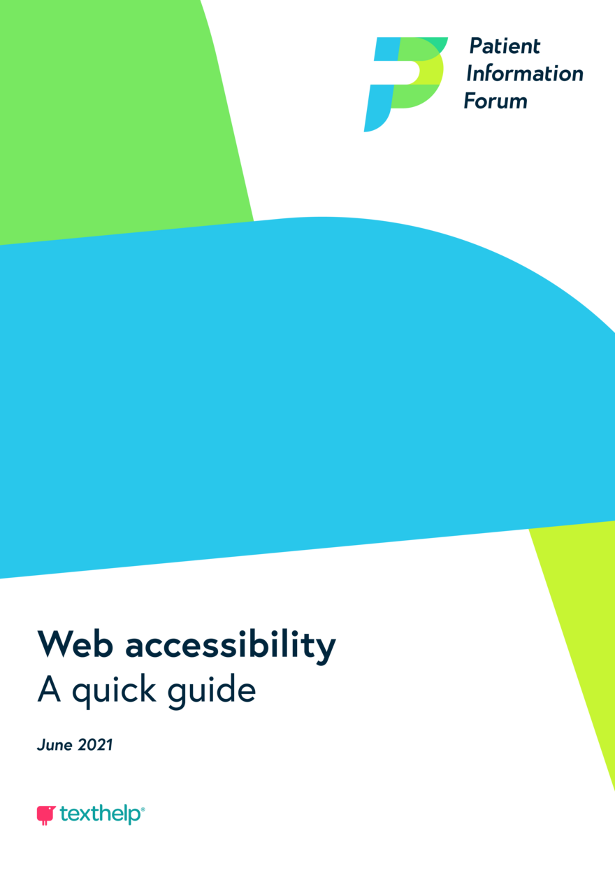 Web accessibility: A quick guide cover