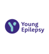 a turquoise 'Y' with a circular speech bubble in a purple circle, next to the text 'Young Epilepsy' in purple.
