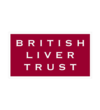 Red rectangular logo with white text reading “British Liver Trust.”