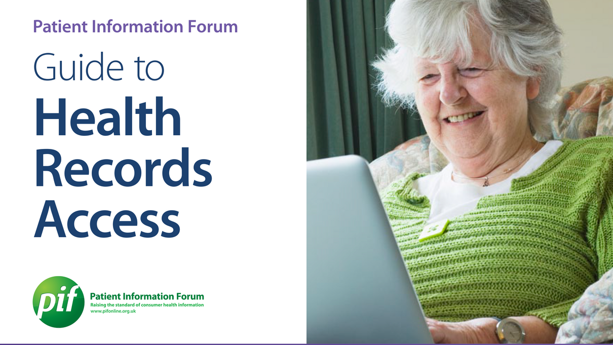 Guide to health records access cover image