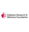 Diabetes Research and Wellness Foundation next to an apple with a microscope in it