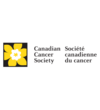 An image of a yellow Daffodil on a black background next to the text “Canadian Cancer Society” and “Société canadienne du cancer.”