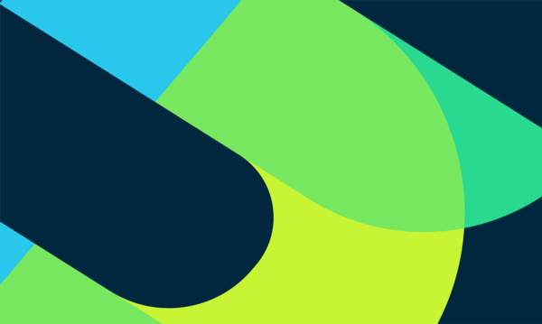 A close up of the PIF logo on a dark blue background