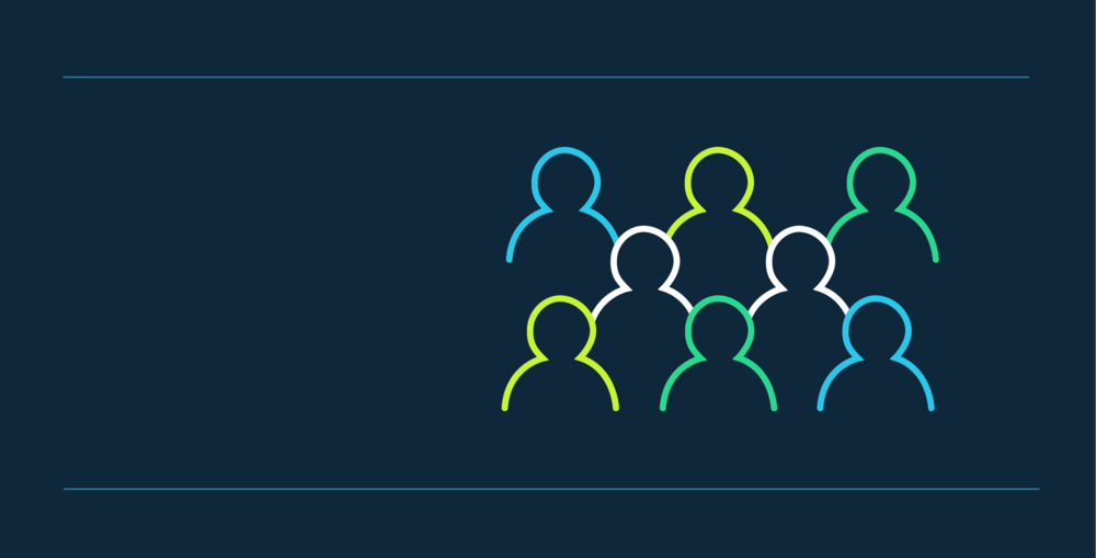 Health and digital literacy survey people graphic