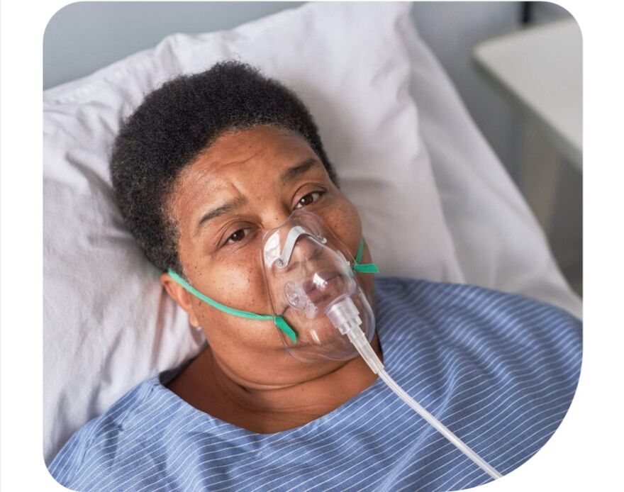 Image from the cover of Breathing Life into the NHS from the Taskforce for Lung Health