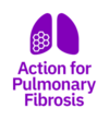 An image of lungs. Action for Pulmonary Fibrosis logo