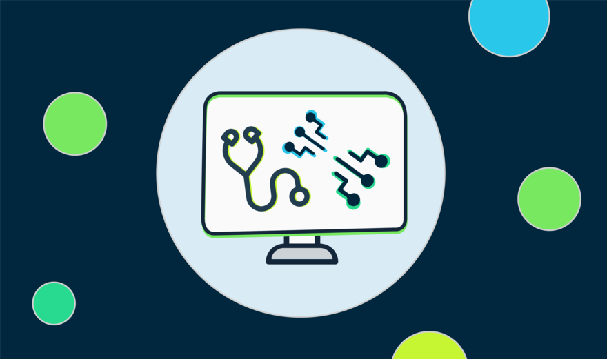 AI in health information webinar cover image