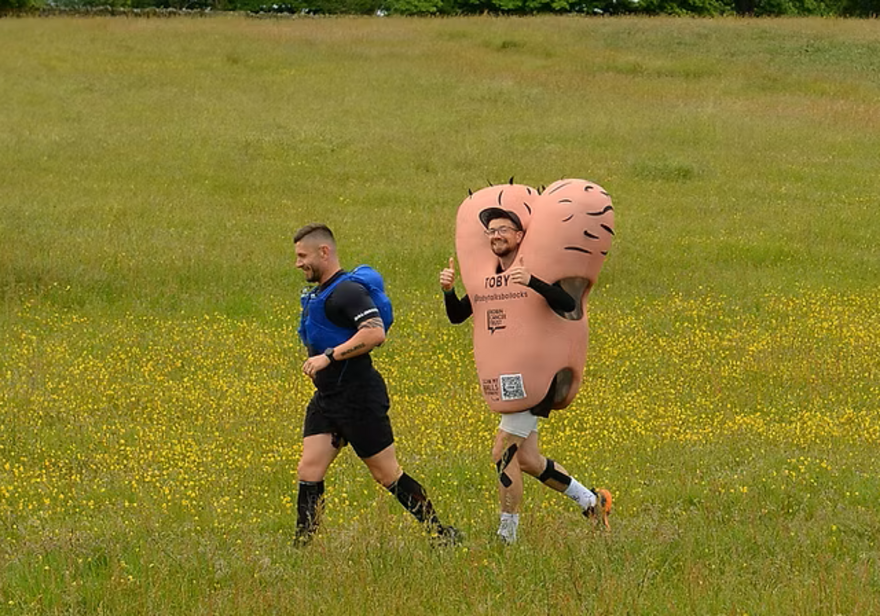 The Robin Cancer Trust Big Ballsy Challenge video