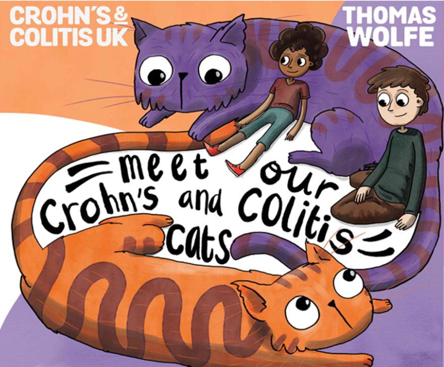 The cover of Meet our Crohn's and Colitis cats