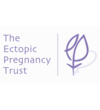 The Ectopic Pregnancy Trust logo next to a flower