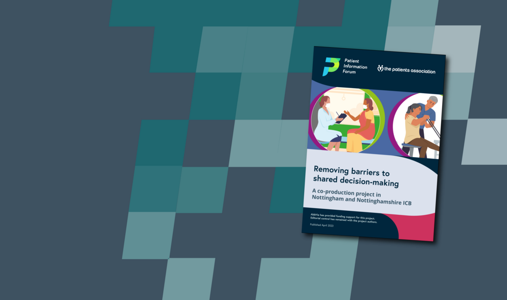 Shared decision making report cover