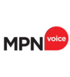 MPN Voice logo with bold black “MPN” text beside a red speech bubble containing the word “voice” in white.